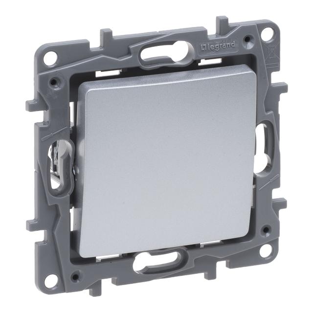 Niloe Selection - Łącznik Schodowy Pojedynczy 10 Ax Aluminium 762101 LEGRAND