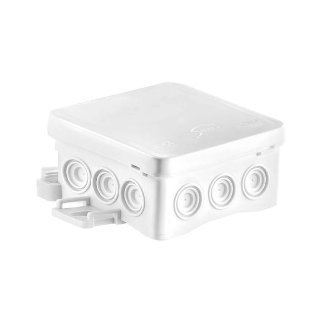 Puszka instalacyjna naścienna NS6 FASTBOX&HOOK - kolor biały  SIMET