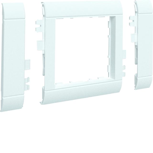 tehalit.WA Maskownica 80mm 1-krotna 55x55mm PC-ABS bezhalogenowy biały