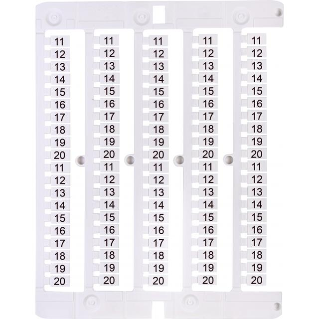 Oznacznik 11 do 20 (100 szt.) ES-NU0851520 003903098 ETI