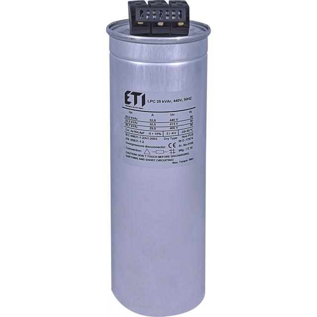 KONDENSATOR LPC 25 kVAr, 440V, 50HZ 4656764 ETI