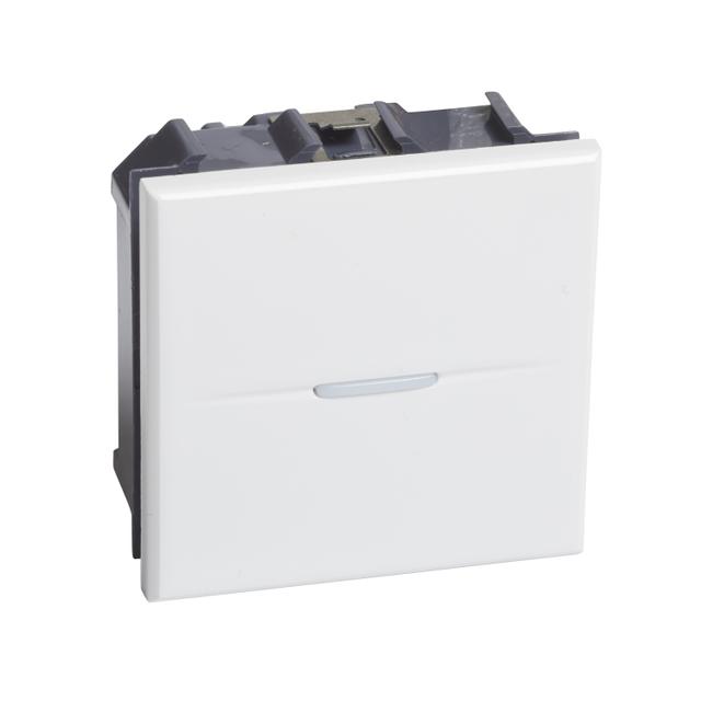 AXOLUTE - Łącznik schodowy 10AX (zaciski śrubowe) 2 moduły AXIAL biały, Bticino