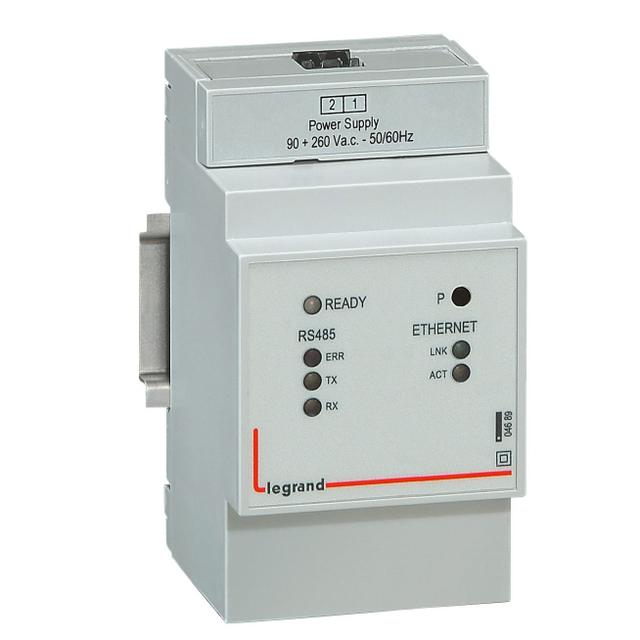 EMDX3: KONWERTER IP RS485/ETHERNET, Legrand