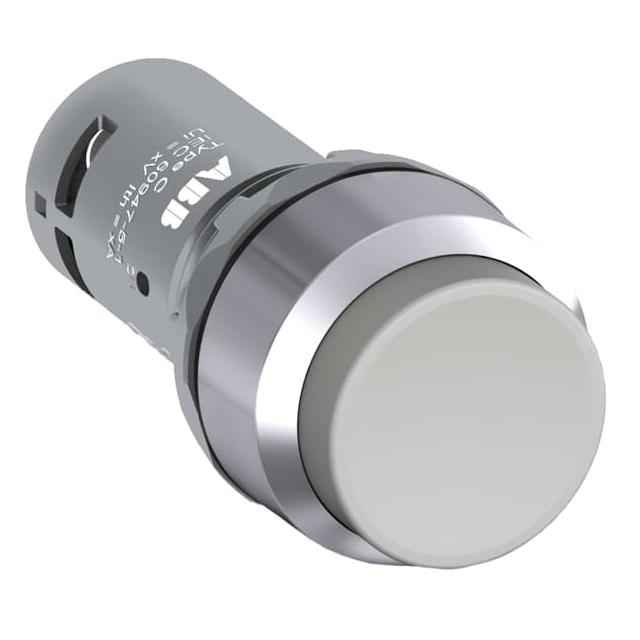 Przycisk wypukły monostabilny 2NO szary CP3-30U-20