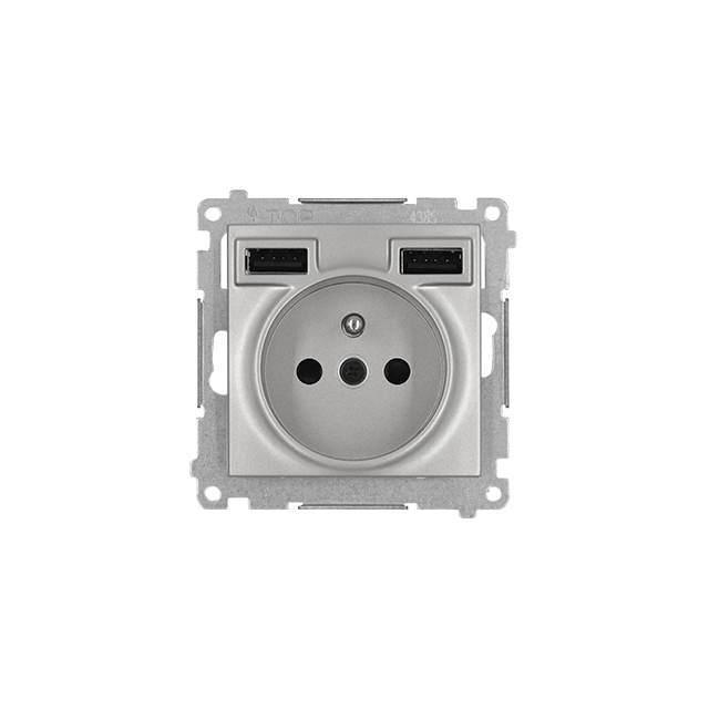 Simon 54 WMDW-001111-043 Gniazdo z zintegrowaną ładowarką 2xUSB (moduł),