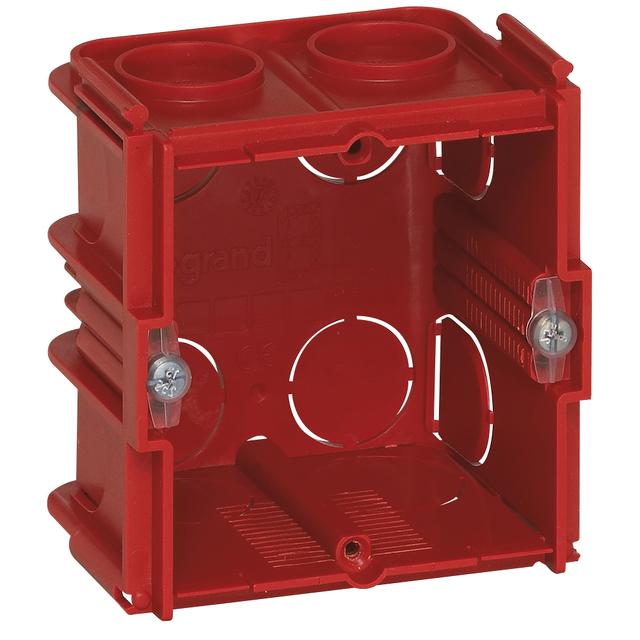 BATIBOX PUSZKA POJEDYNCZA - ŚCIANY MUROWANE DO ŁĄCZENIA W PUSZKI WIELOKROTNE 50 MM, Legrand