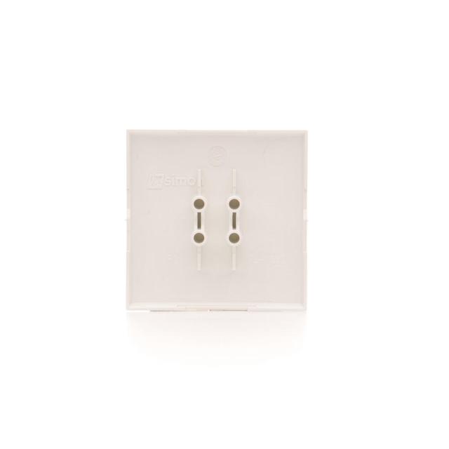 Simon 54 Klawisze do mechanizmu SZW1KM antybakteryjny biały