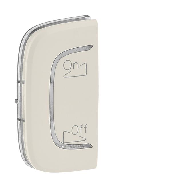 MY HOME VALENA ALLURE - KLAWISZ LEWY ŹRÓDŁO/STACJA KREMOWY, Legrand