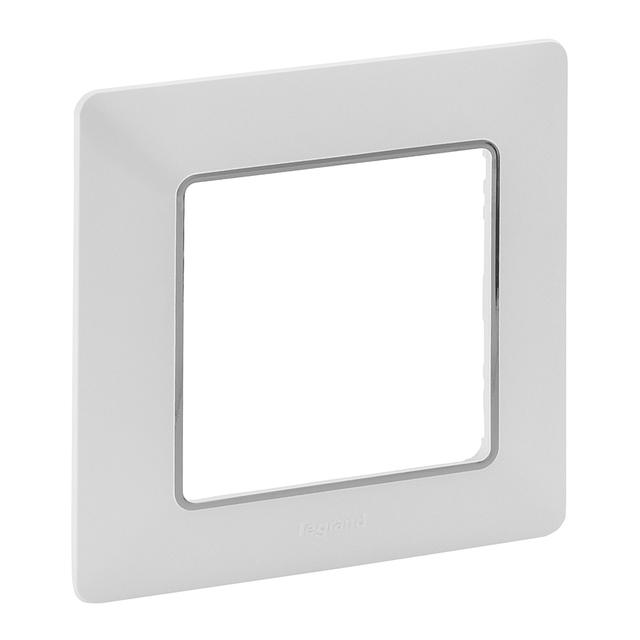 VALIF:RAMKA X1 BIAŁA/CHROM, Legrand