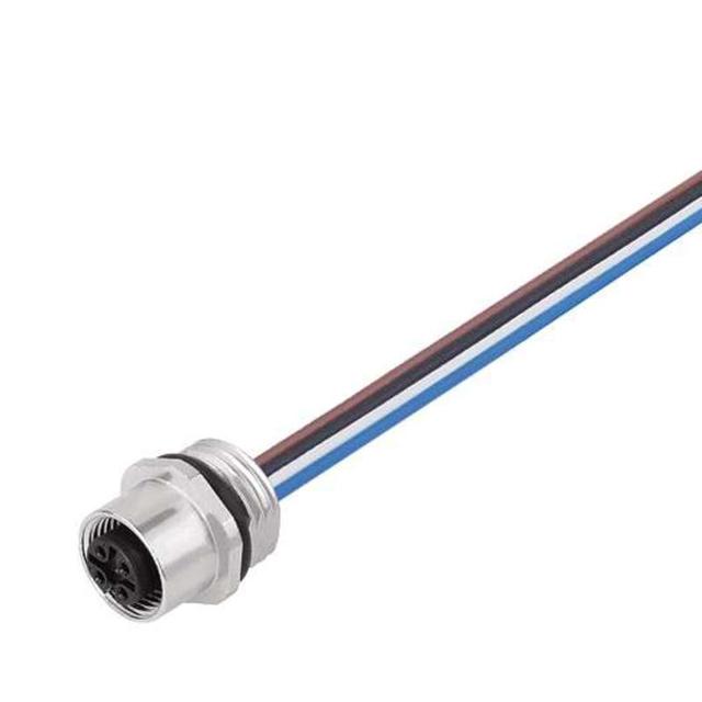 SAIE-M12B-8-0.82V-PG9 Złącze okrągłe, do wbudowania (z kablem), nr katalogowy 1014030000
