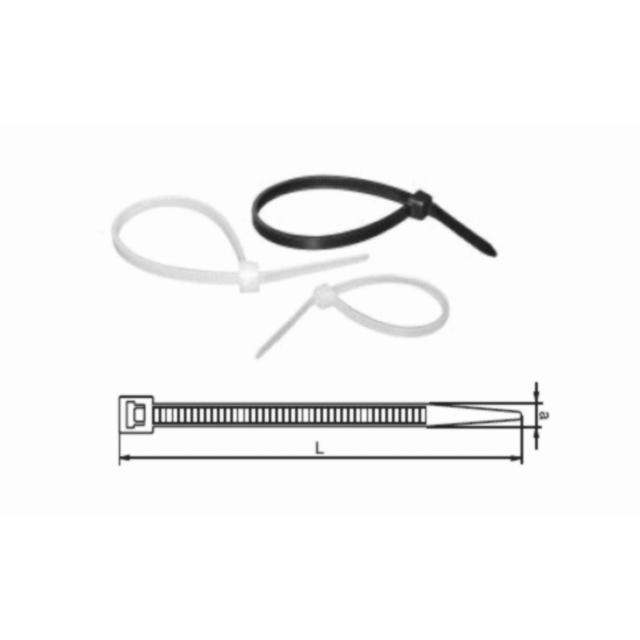 Opaska kablowa CT 140-3,6 (100SZT.)