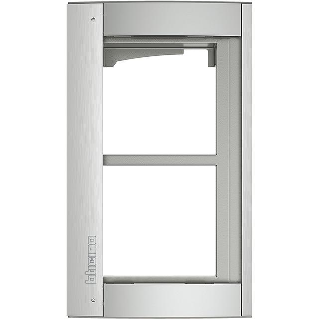 Ramka Z Uchwytem Do Paneli Sfera - 2 Moduły - Aluminium 350221 LEGRAND