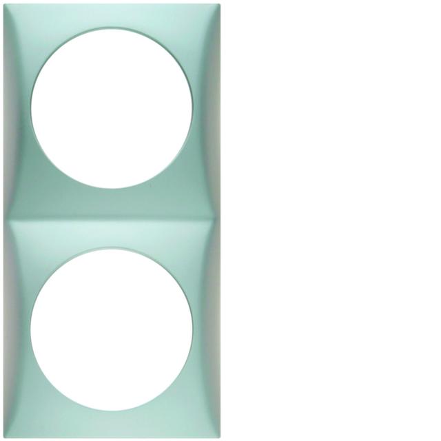 Integro Ramka 2-krotna, chrom 918262528 HAGER