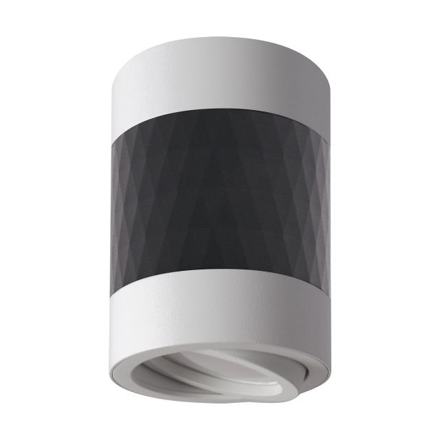 Oprawa sufitowa PIANO DWL GU10 BLACK/WHITE 04027 IDEUS