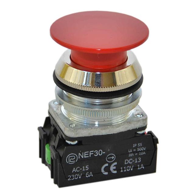 Przycisk NEF30-D2X/W3 czerwony