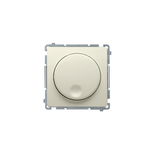 Simon Basic Ściemniacz naciskowo-obrotowy 20–500 W 230V beż