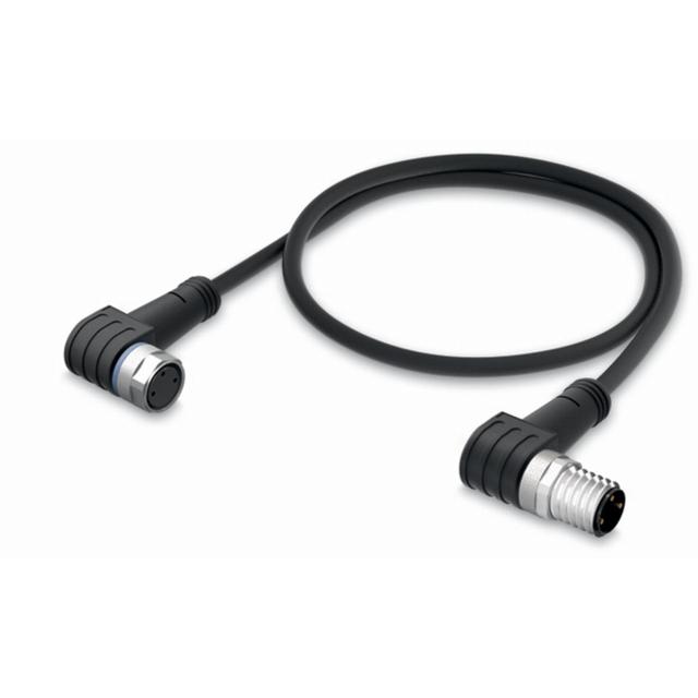 przewód do czujników/el.wykonawczych gniazdo kątowe/wtyczka kątowa M8 2m