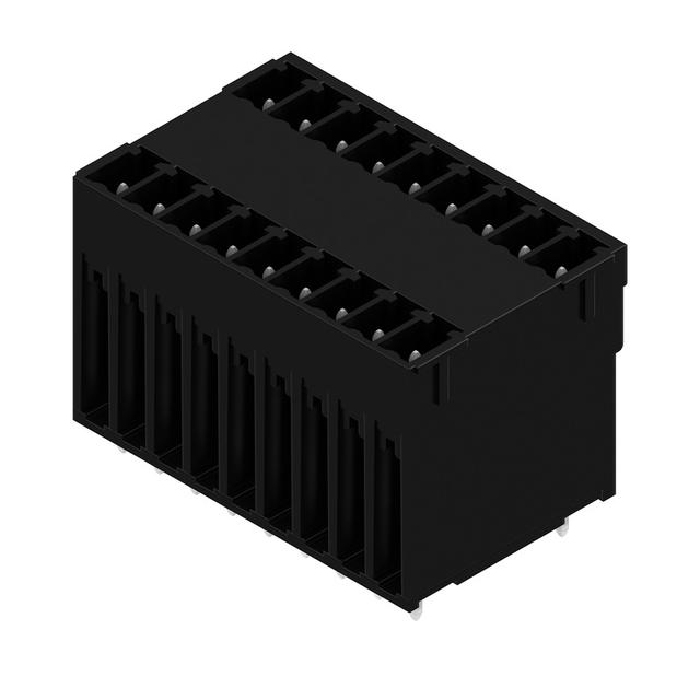 SCD 3.81/18/180G 3.2SN BK BX Wtyki PCB (złącza płyty), 3.81 mm, Liczba biegunów: 18, kąt odejścia: 180° /32szt./ 1030350000 WEIDMÜLLER