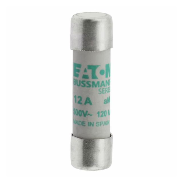 CYLINDRICAL FUSE 10 x 38 12A AM 500V AC Wkładka cylindryczna 10 x 38mm 12A AM 500V AC C10M12 EATON