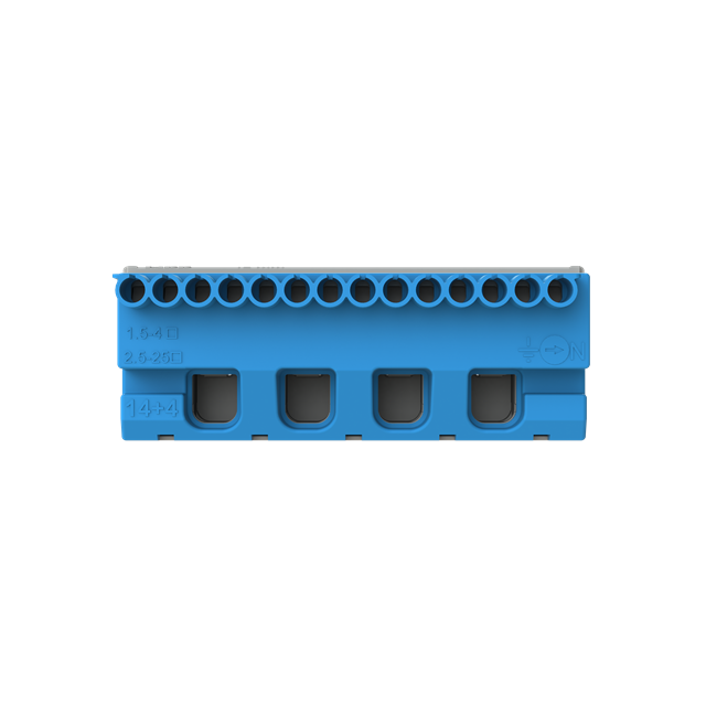 Listwa zaciskowa wtykowa N 14*1,5-4mm2+4*25mm2