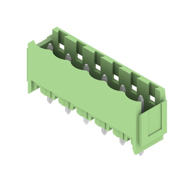 SL 5.08HC/06/180B 3.2SN GN BX Wtyki PCB (złącza płyty), 5.08 mm, Liczba biegunów: 6, kąt odejścia: 180° /50szt./ 1409410000 WEIDMÜLLER