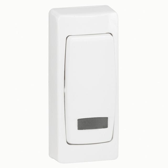 Oteo Łącznik Schodowy Z Podświetlenie Mini Biały Komplet 10Ax-250V 086087 LEGRAND