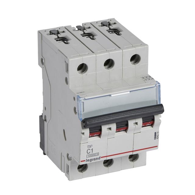 WYŁĄCZNIK NADPRĄDOWY S 313 3P C 1A 10000A SERII TX3, Legrand