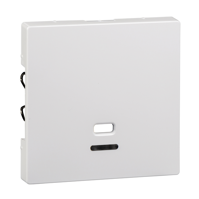 Merten, System M, płytka centralna łącznika cięgnowego, biały active