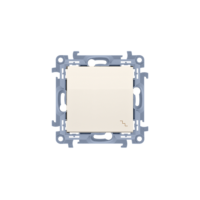 Simon 10 Łącznik schodowy 10AX szybkozłączka krem CW6C.01/41 KONTAKT