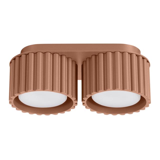 SOLLUX Plafon AURA 2 mocca Gx53 ; SL.1808