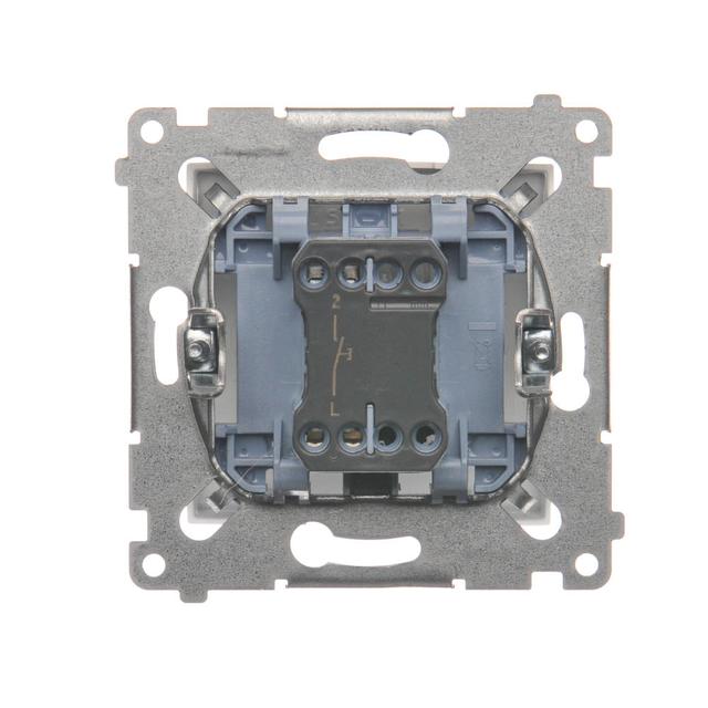 Simon 54 Przycisk „światło” 16A z. śrub. biały