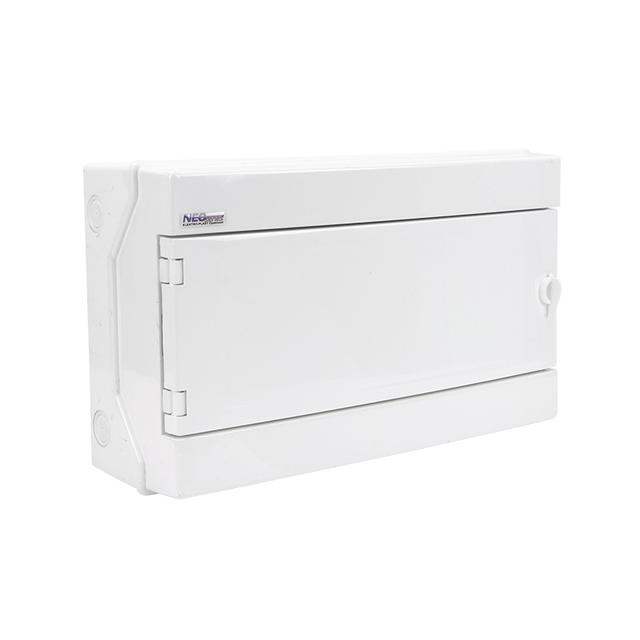 Rozdzielnica hermetyczna natynkowa 1x18 IP65 500VAC/1000VDC RH-18/B (białe drzwi) 36.17 OPATÓWEK