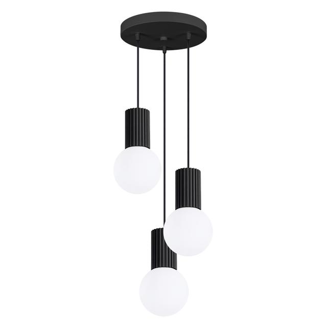 Lampa wisząca HALO 3P czarna