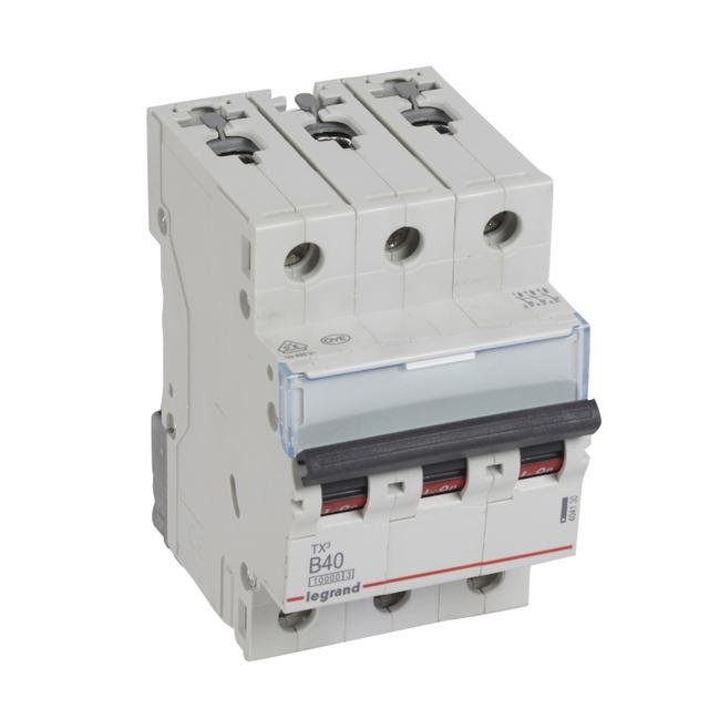 Wyłącznik Nadprądowy S 313 3P B40A 10000A TX3 404130 LEGRAND