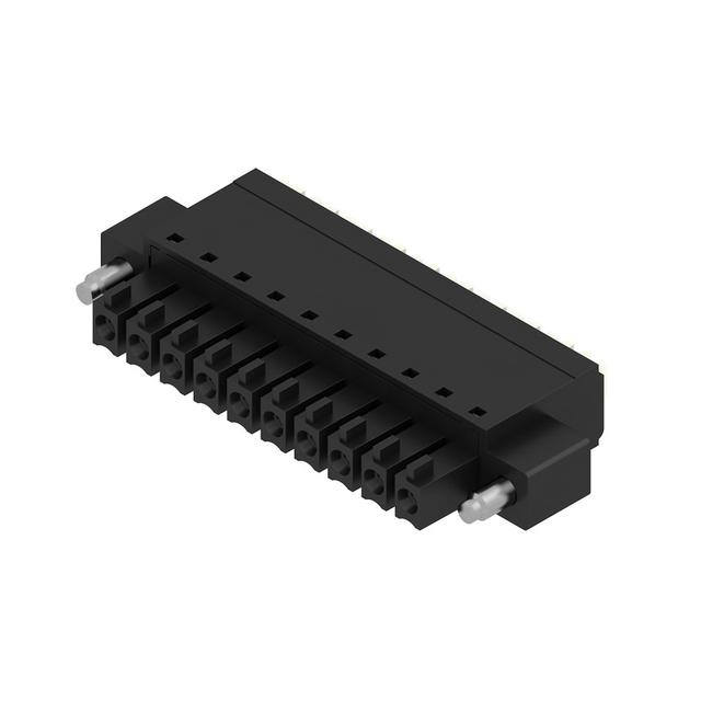 BCF 3.81/10/180F SN BK BX Wtyk PCB (złącze wiązki), listwa z gniazdami, 3.81 mm, Liczba biegunów: 10, PUSH IN, Złącze sprężynowe /50szt./ 1971870000 WEIDMÜLLER