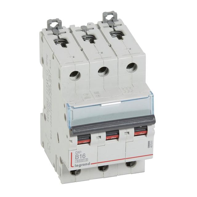 Wyłącznik Nadprądowy S 303 3P B16A 6kA DX3 407561 LEGRAND