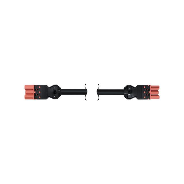 "Simon 480 TS48-CR2020-6 Przewód zasilający 3x2.5mm2 złącze męskie i żeńskie 3-polowe sys. Wieland