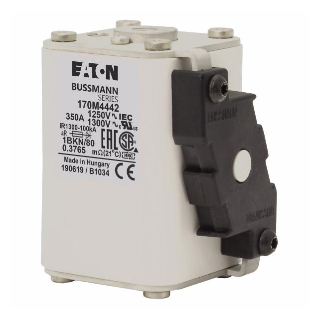 FUSE 350A 1250V 1BKN/80 AR CU Wkładka szybka 350A AC 1250V rozmiar 1 53x69x80 mm aR IEC UL 170M4442