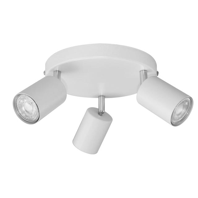 Rino SP 3, oprawa ścienno-sufitowa, GU10 max. 3x50W, IP20, biała AD-OP-6246WGU10 ORNO