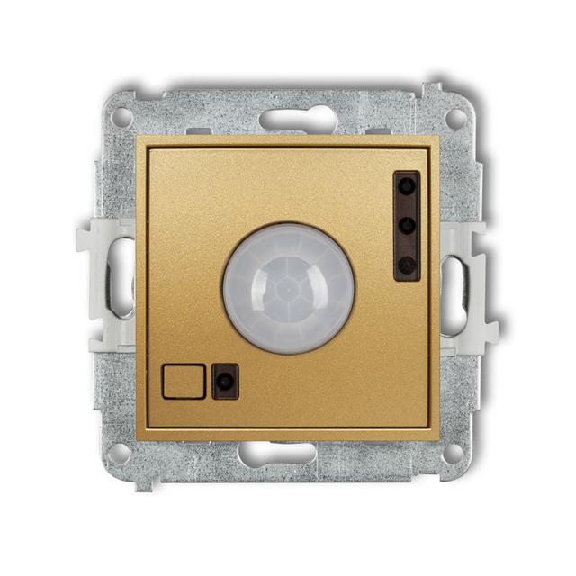 MINI Mechanizm elektronicznego czujnika ruchu złoty