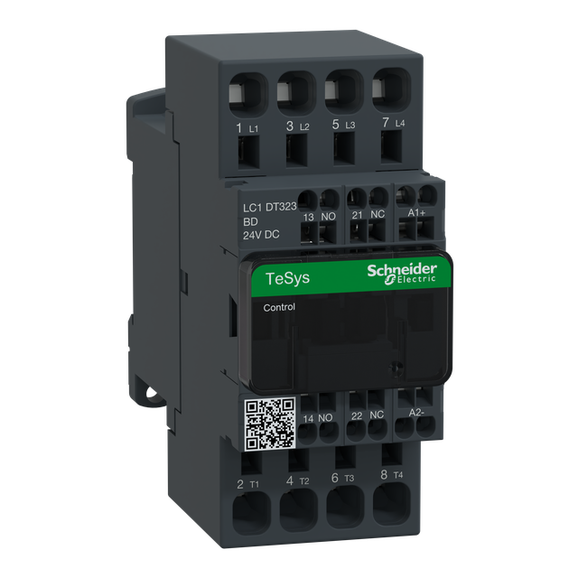 Stycznik mocy TeSys D AC1 32A 4P 1Z 1R cewka 24VDC zaciski sprężynowe LC1DT323BD Schneider