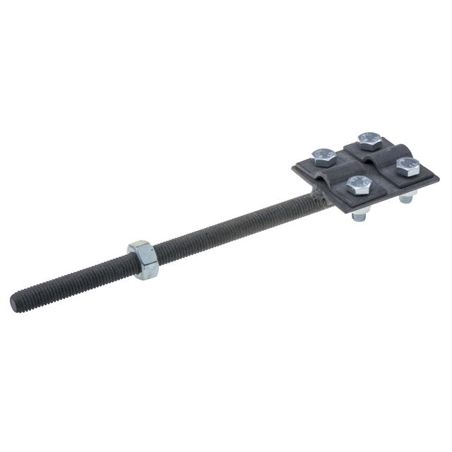 Uchwyt naciągowy M12 170/220mm z nakrętką z/śr (4xM8) oc.ogniowy