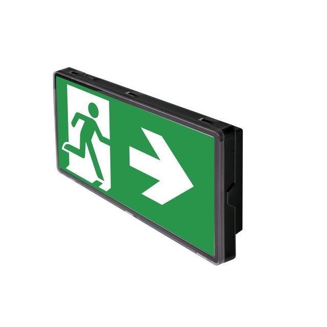 Oprawa awaryjna VELLA LED SO 650 A 2H AT IP65 [BLK] (brak piktogramu w zestawie) / 230V 93552 INTELIGHT