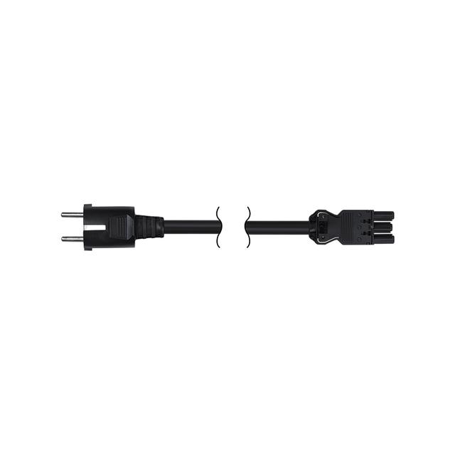 Simon 480 TS48-CR1020-14 Przewód zasilający 3x1.5mm2 złącze żeńskie 3-polowe sys. Wieland i wtyczka CR1020/14 KONTAKT