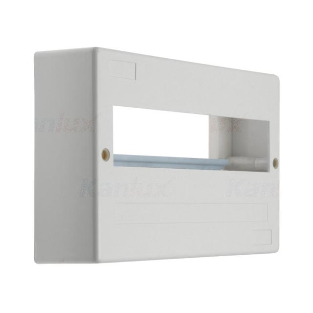 03853; DB112W 1X12P/SM Rozdzielnica natynkowa z listwami DIN