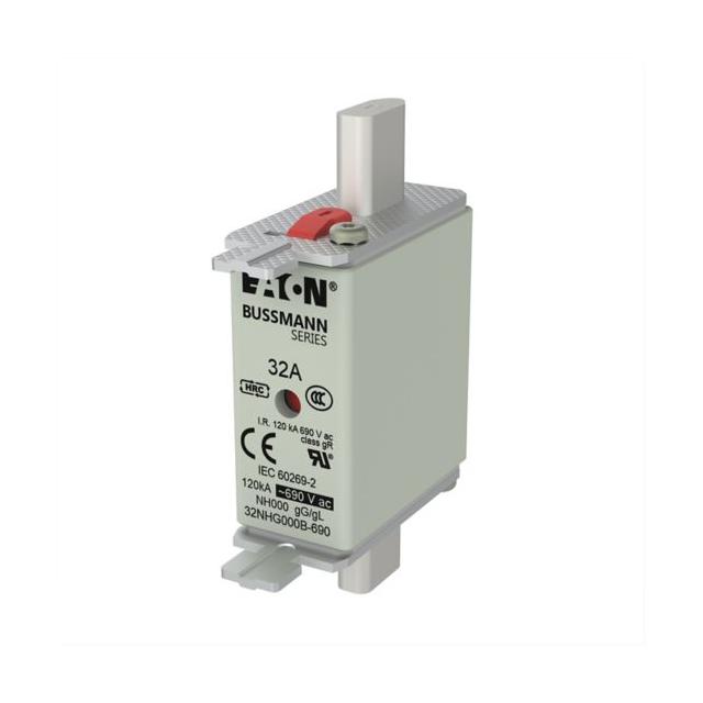 NH FUSE 32A 690V GG/GL SIZE 000 Wkładka NH000 32A 690V GL/GG podwójny wskaźnik 32NHG000B-690 EATON
