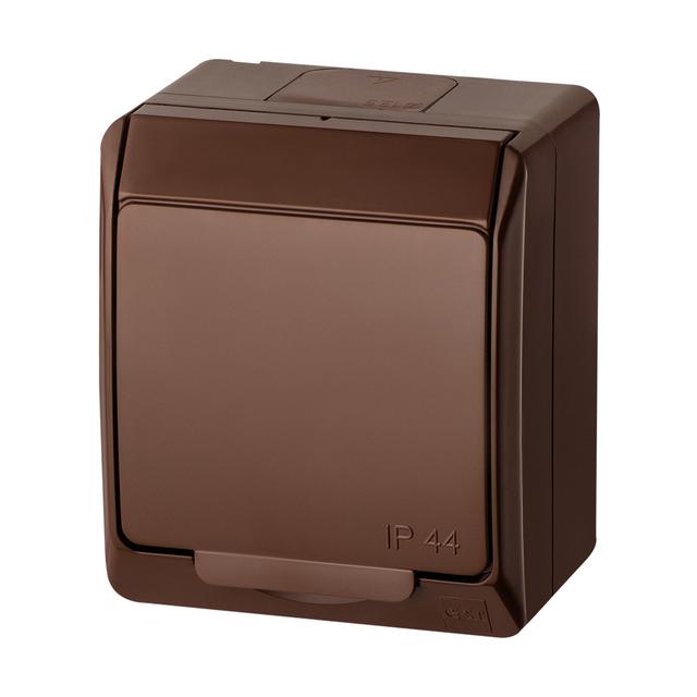 GNT HERMES 2P+Z IP44 BRĄZ