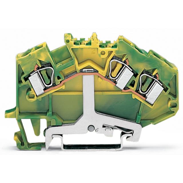 topJob złączka 3-przewodowa 4 mm2 PE żółto-zielona