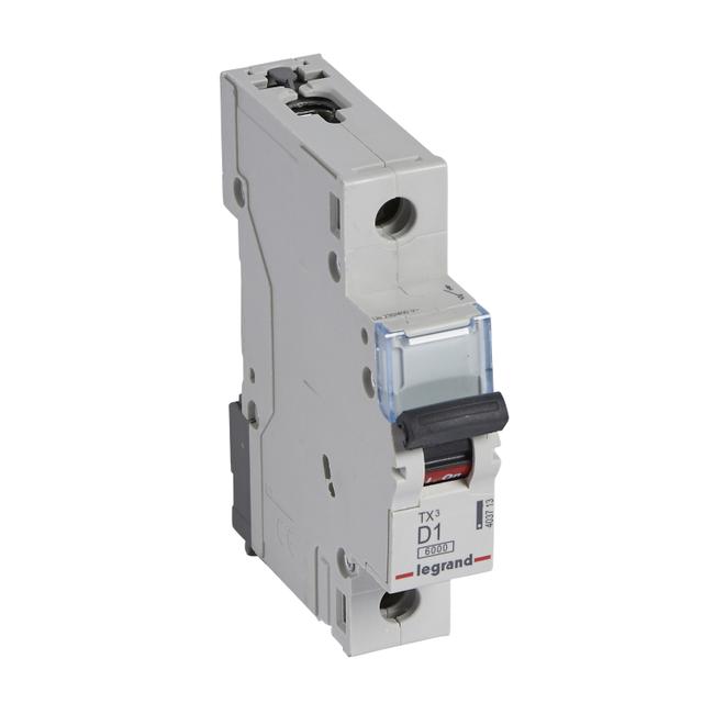 Wyłącznik Nadprądowy S 301 1P D1A 6kA TX3 403713 LEGRAND