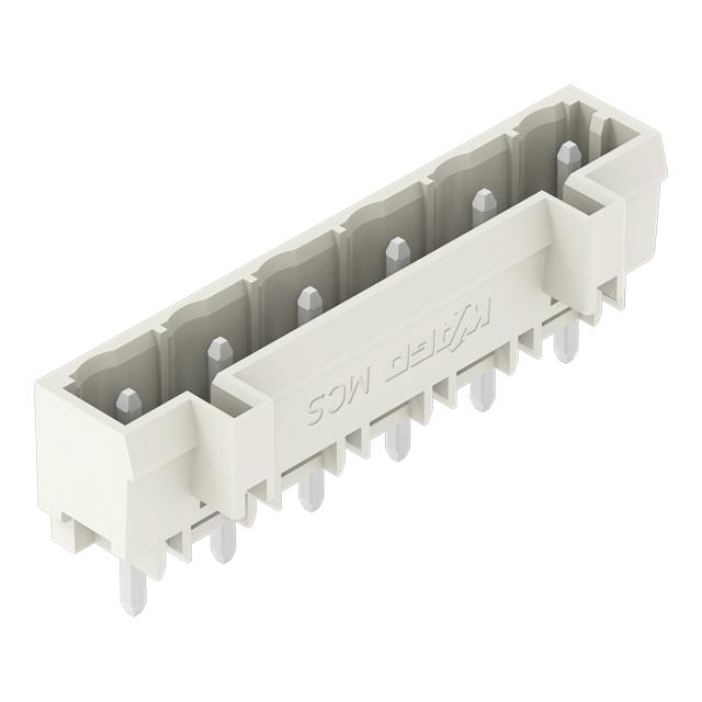 MCS-MIDI Classic wtyk 6-bieg. j-szary raster 7,5 mm /100szt./ WAGO